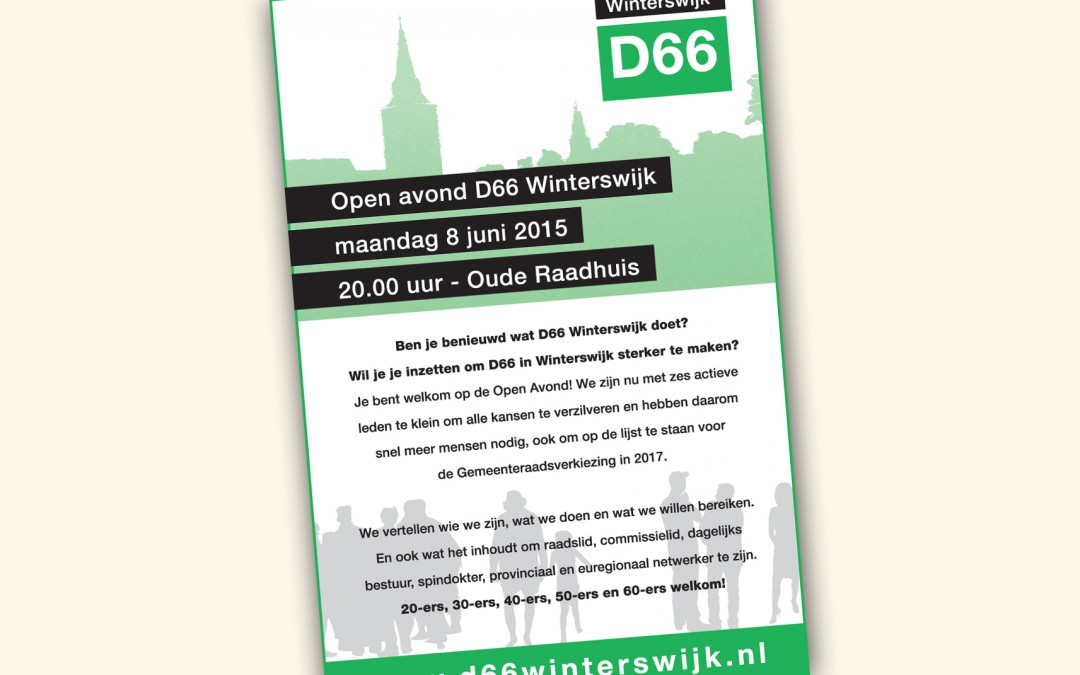 D66-Winterswijk advertentie