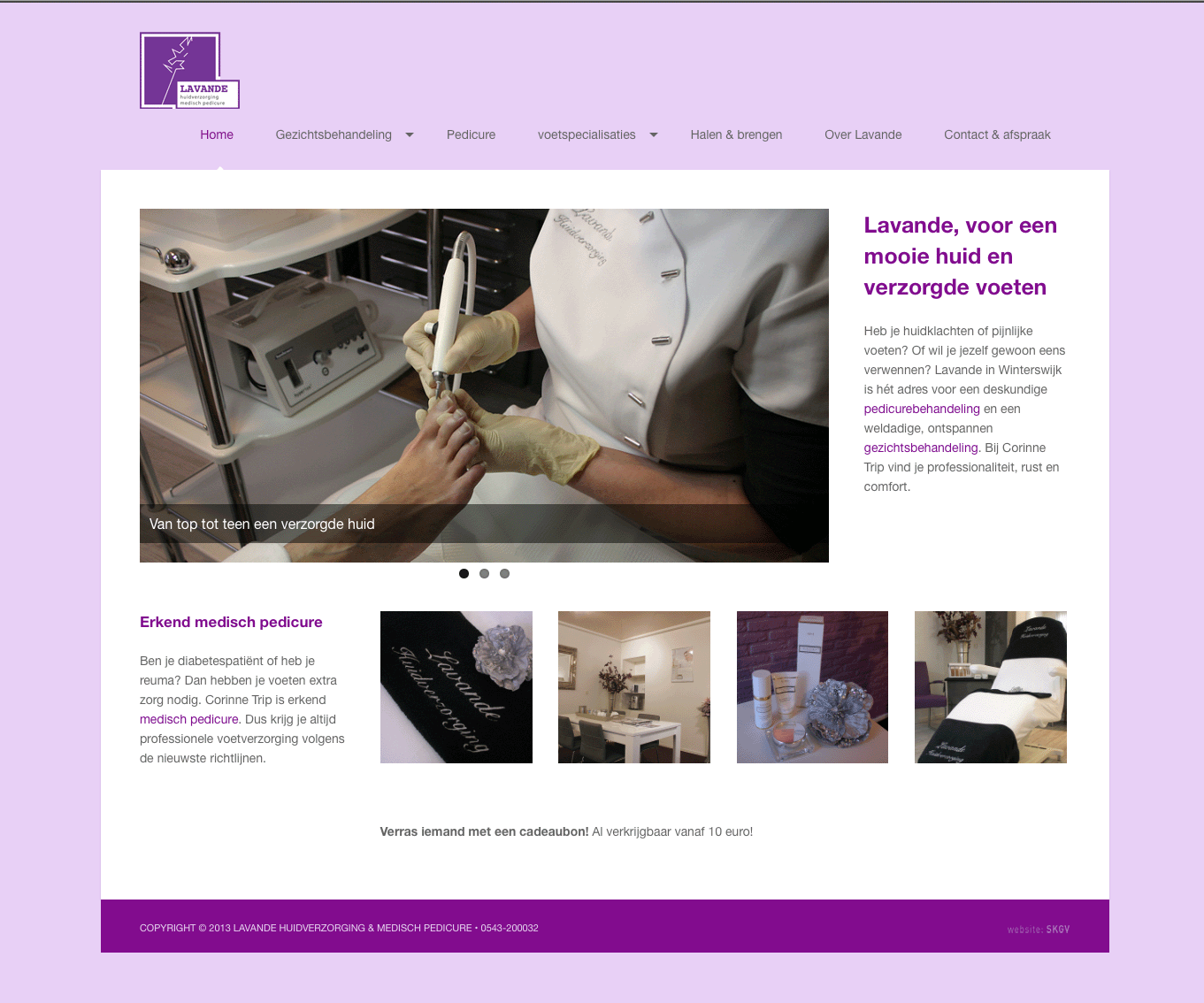 Lavande -website