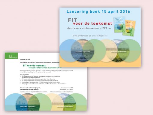 Uitnodiging boekpresentatie