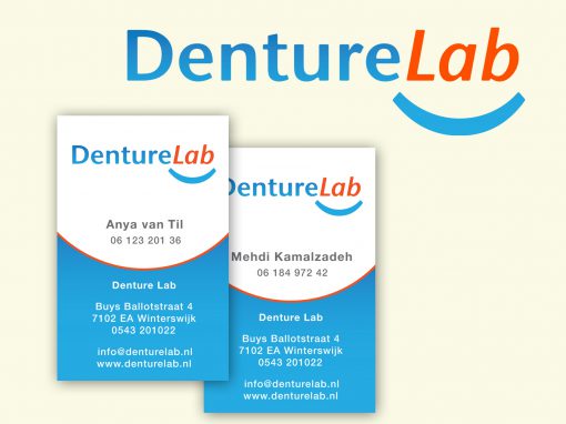 DentureLab ontwerp logo en huisstijl