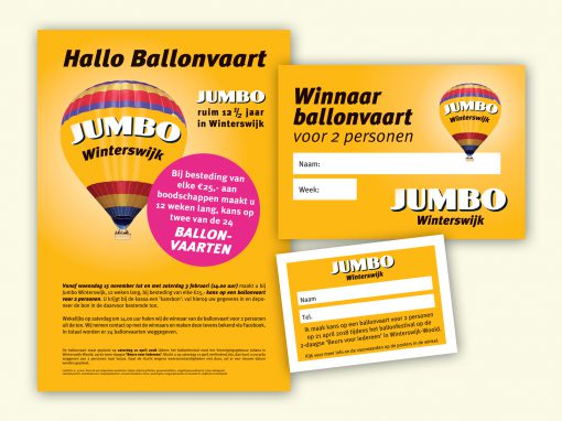 Opmaak div. t.b.v. Jumbo actie