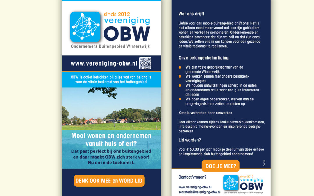 Vereniging OBW flyer