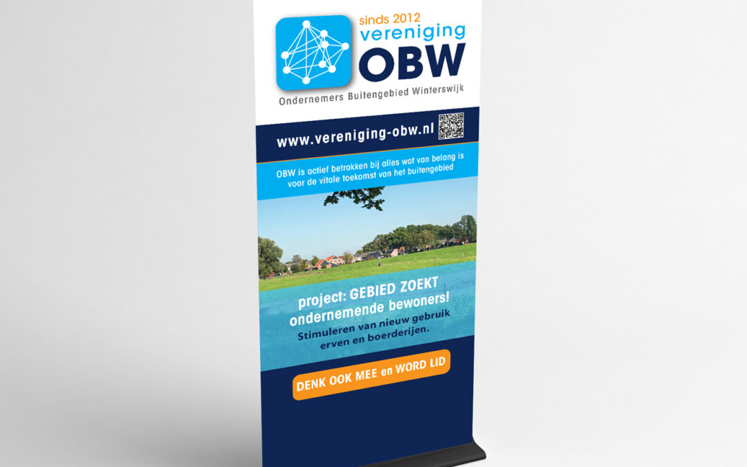 Vereniging OBW Roll-up-banner