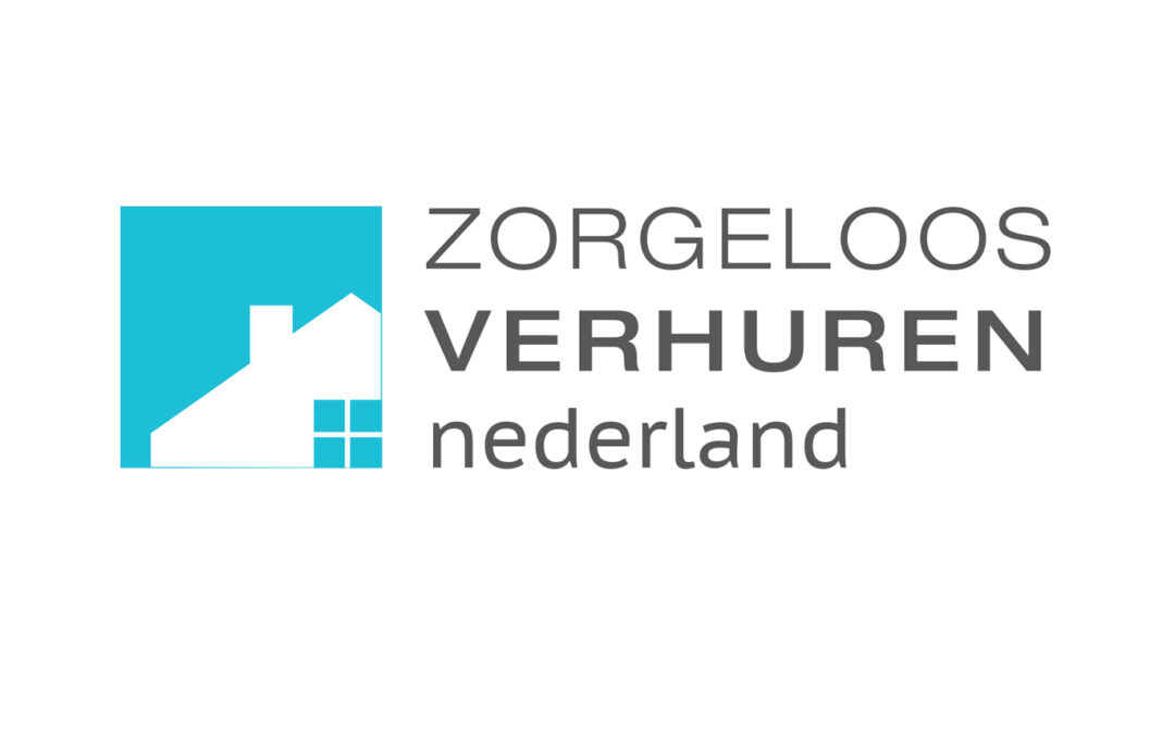 Zorgeloos Verhuren Nederland logo ontwerp
