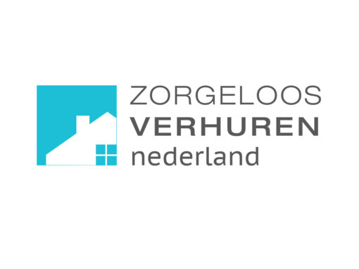Zorgeloos Verhuren Nederland logo ontwerp