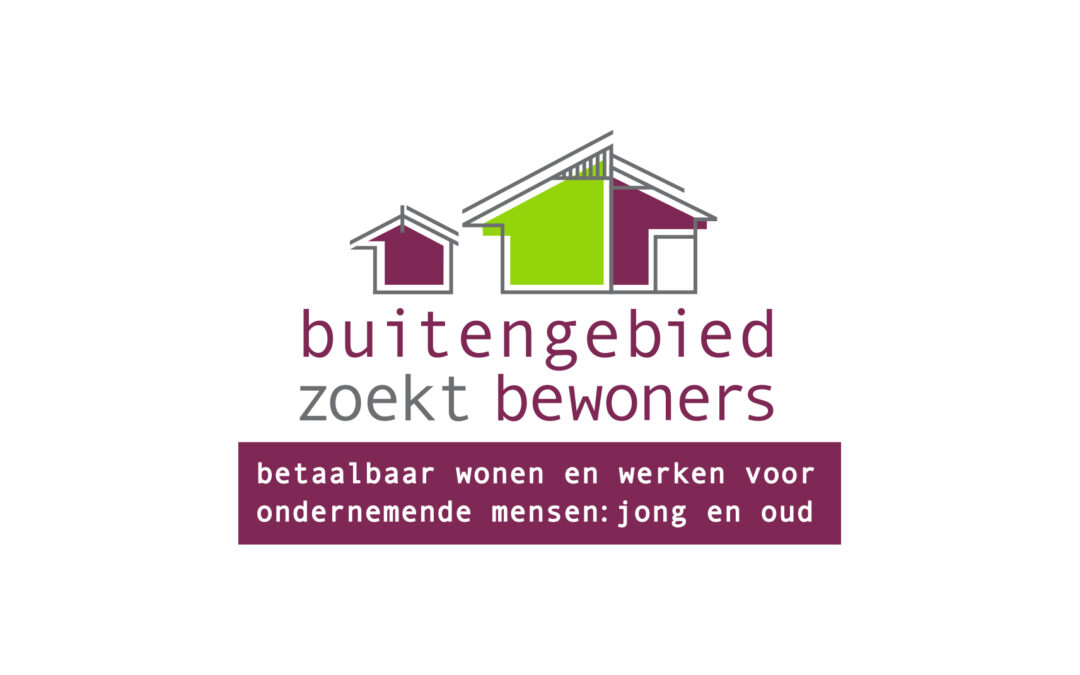 Buitengebied zoekt bewoners logo ontwerp