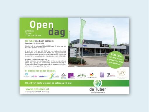 De Tuber Winterswijk flyer opendag